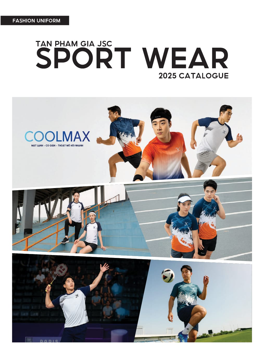 Bìa tài liệu Catalogue Thể thao & Sự kiện 2026
