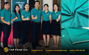 Áo thun polo đồng phục công sở theo yêu cầu Ngân hàng BIDV