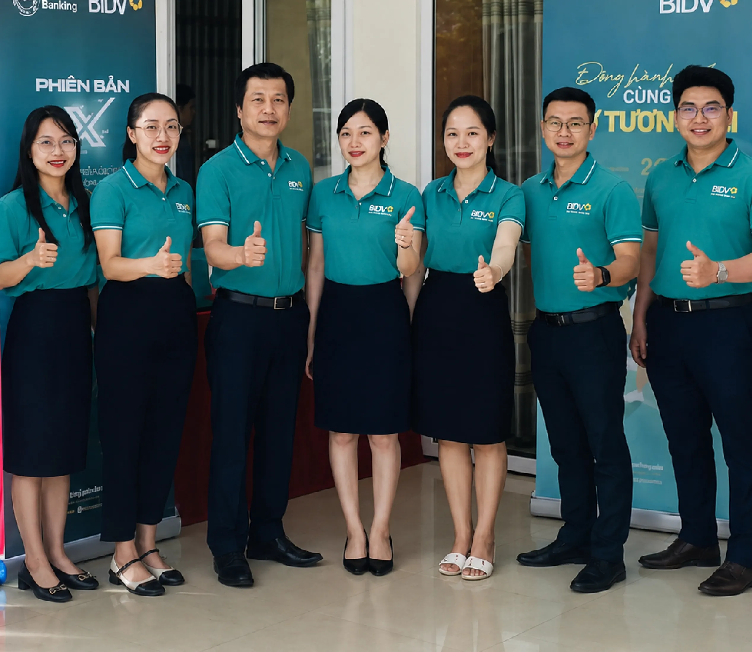 Case study dự án đồng phục doanh nghiệp Ngân hàng BIDV
