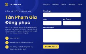 Đặt may đồng phục công sở tại đồng phục Tân Phạm Gia