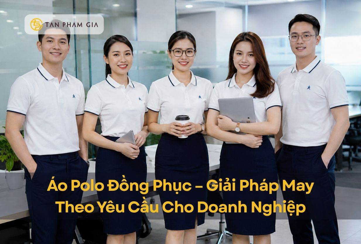 Giải pháp áo polo đồng phục doanh nghiệp đồng bộ thương hiệu