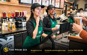 Áo sơ mi đồng phục ngành F&B