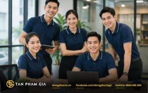 Áo thun polo đồng phục lịch sự năng động