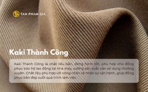 Vải Kaki Thành Công