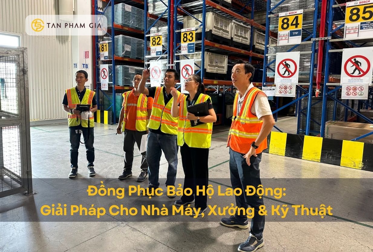 Đồng phục bảo hộ lao động giải pháp cho nhà máy, xưởng kỹ thuật