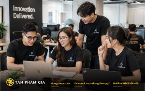 Đồng phục cho các công ty yêu thích văn hoá làm việc thoải mái