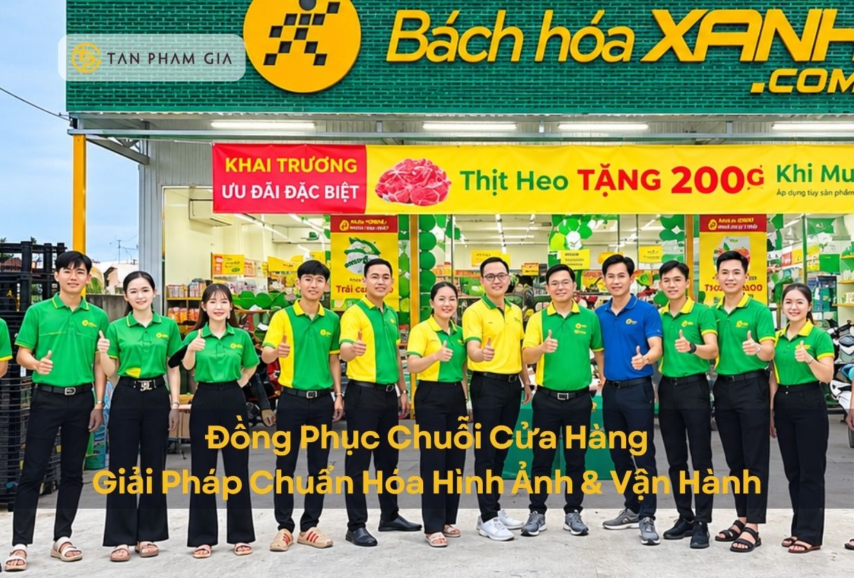 Đồng Phục Chuỗi Cửa Hàng Chuẩn Hóa Hình Ảnh & Vận Hành