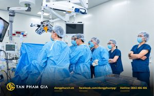 Đồng phục khu vực phẫu thuật, gây mê hồi sức và tiệt khuẩn