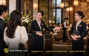Đồng phục lễ tân nhà hàng