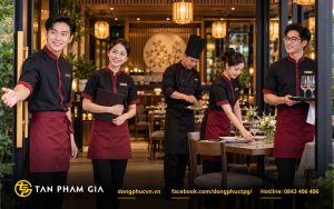 Đồng phục nhà hàng giúp tăng nhận diện thương hiệu