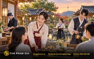 Đồng phục nhà hàng khách sạn Hàn Quốc