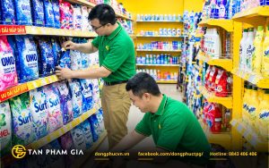 Đồng phục nhân viên bán hàng và tư vấn cửa hàng BHX
