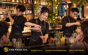 Đồng phục nhân viên pha chế/bartender nhà hàng