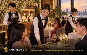 Đồng phục nhân viên phục vụ nhà hàng