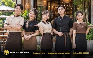 Đồng phục quán ăn, nhà hàng bình dân và chuỗi F&B