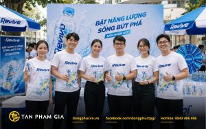 Đồng phục sự kiện, chiến dịch quảng cáo, ra mắt sản phẩm.