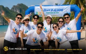 Đồng phục Team building, du lịch công ty, các hoạt động ngoài trời.