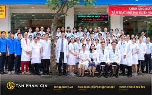 Đồng phục y tế phòng khám đa khoa Tâm An