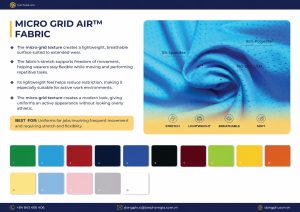 Micro Grid Air™ fabric
