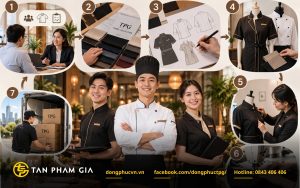 Quy trình đặt may và cách bảo quản đồng phục nhà hàng