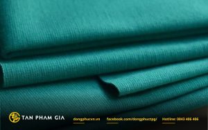 Vải Cotton tuyết may đồng phục nhà hàng