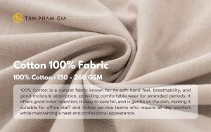 Cotton 100% fabric fiber composition