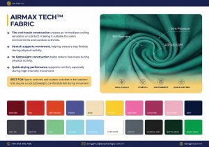 AirMax Tech™ fabric