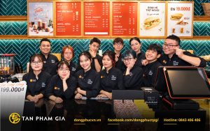 Áo sơ mi đồng phục quán cafe