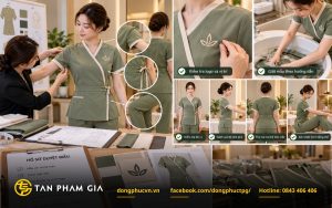 Bỏ qua bước duyệt mẫu thử trước khi sản xuất đồng phục Spa đại trà