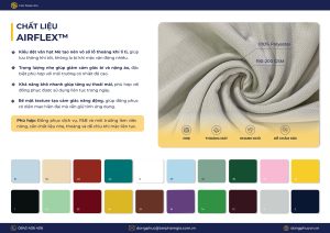 Chất liệu vải AirFlex™