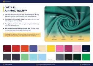 Chất liệu vải AirMax Tech™