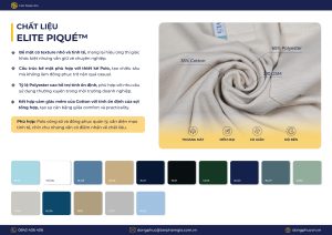 Chất liệu vải Elite Pique™