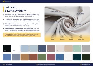 Chất liệu vải Silva Rayon™