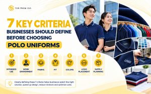 Criteria businesses should define before choosing polo uniforms