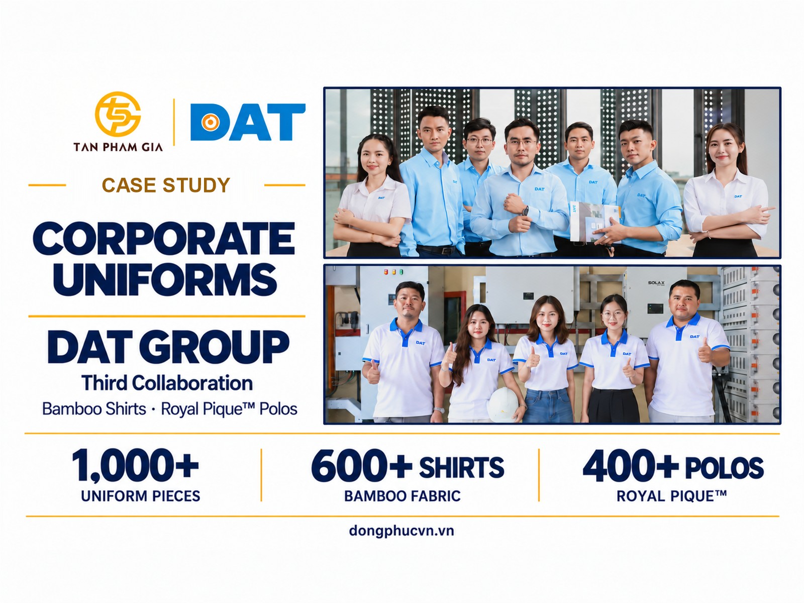 DAT Group corporate uniform case study