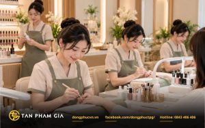 Đồng phục cho tiệm Nail & Beauty Salon