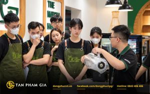 Đồng phục quản lý quán cafe