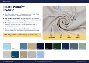 Elite Pique™ fabric