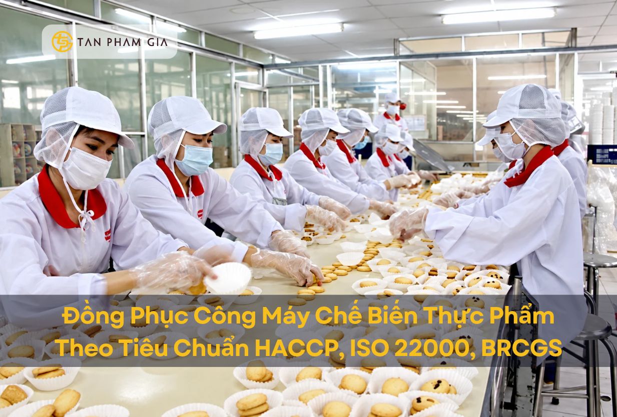 Giải pháp đồng phục công nhân chế biến thực phẩm