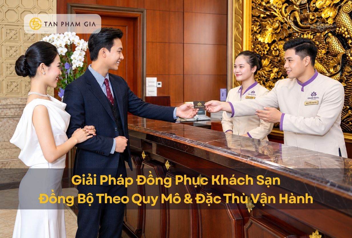 Giải pháp đồng phục khách sạn toàn diện cho doanh nghiệp
