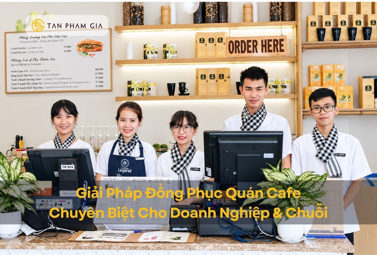 Giải Pháp Đồng Phục Quán Cafe Toàn Diện Cho Doanh Nghiệp