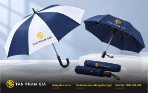 Ô dù cầm tay in logo làm quà tặng doanh nghiệp