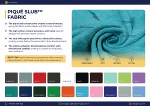 Piqué Slub™ fabric