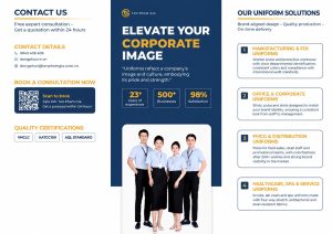 Tan Pham Gia uniform corporate polo uniform solutions