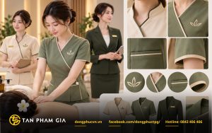 Tạo điểm nhấn bằng viền áo, logo và chi tiết phối màu cho đồng phục