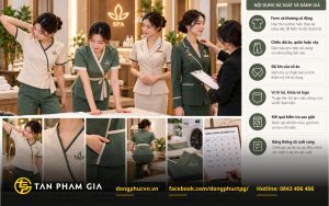 Tiến hành rà soát và đánh giá mẫu đồng phục Spa