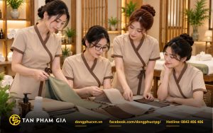 Tiêu chí lựa chọn chất liệu cho đồng phục Spa