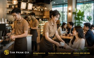 Tại sao nên may đồng phục quán cafe?