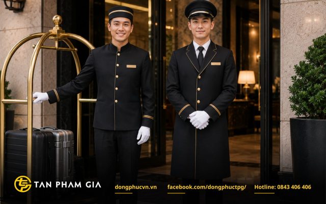 Đồng phục bellman, doorman khách sạn