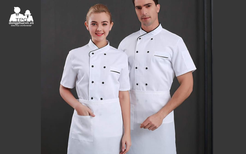 mẫu đồng phục đầu bếp